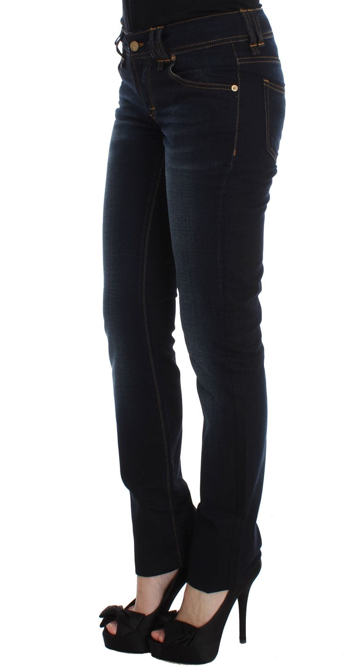 John Galliano Elegant Slim Fit Designer Jeans