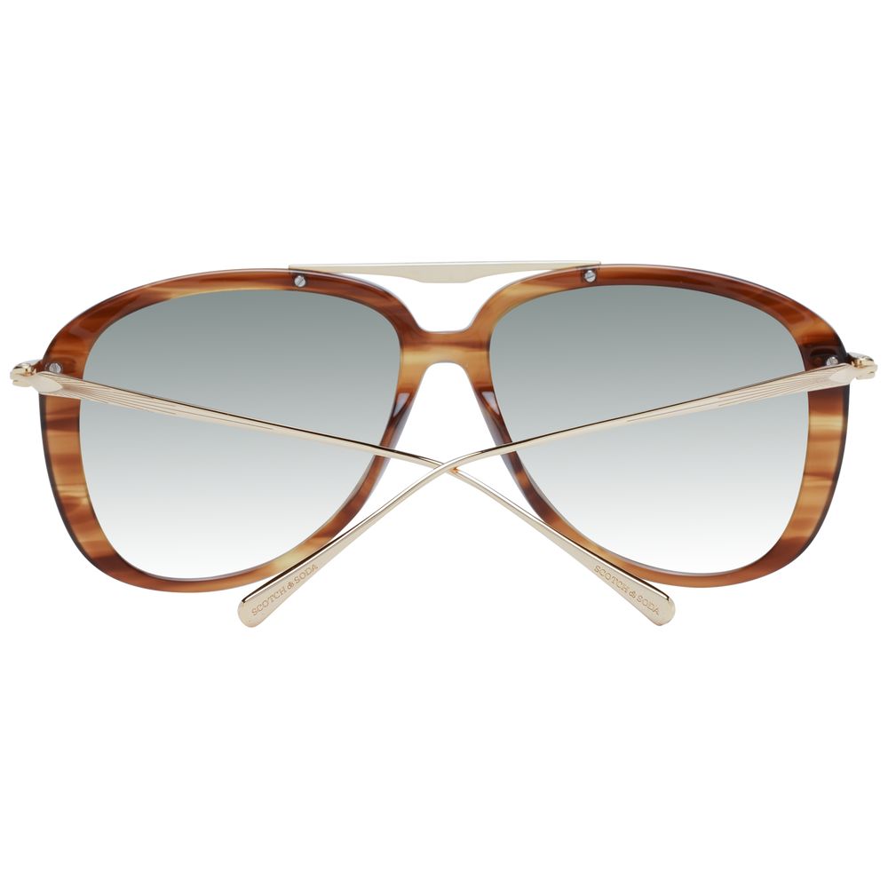 Scotch & Soda Brown Men Sunglasses