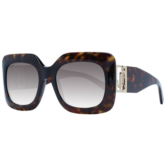 Jimmy Choo Brown Women Sunglasses