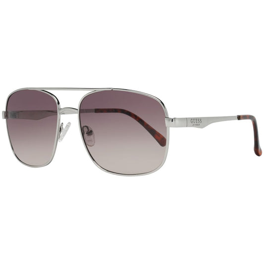 Guess Silver Men Sunglasses