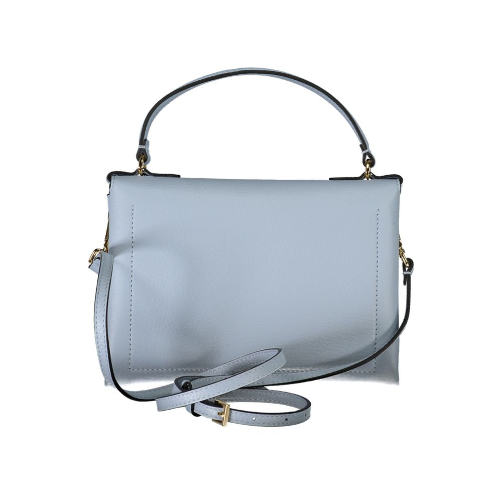 Coccinelle Light Blue Leather Handbag