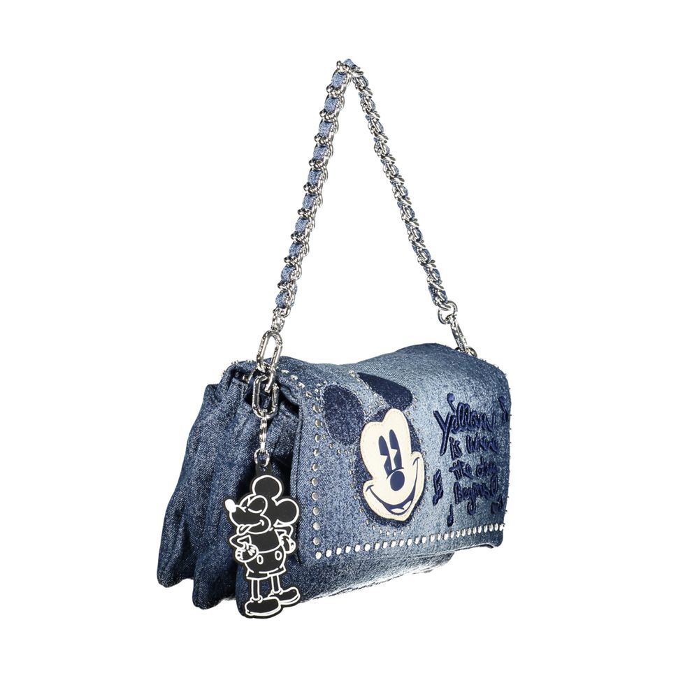 Desigual Blue Polyester Handbag