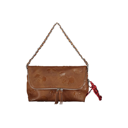 Desigual Brown Polyethylene Handbag