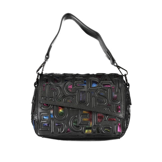 Desigual Black Polyethylene Handbag