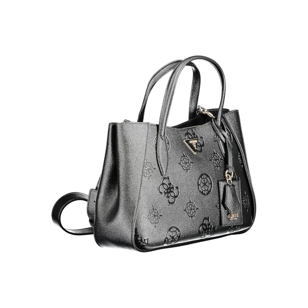 Guess Jeans Black Polyethylene Handbag