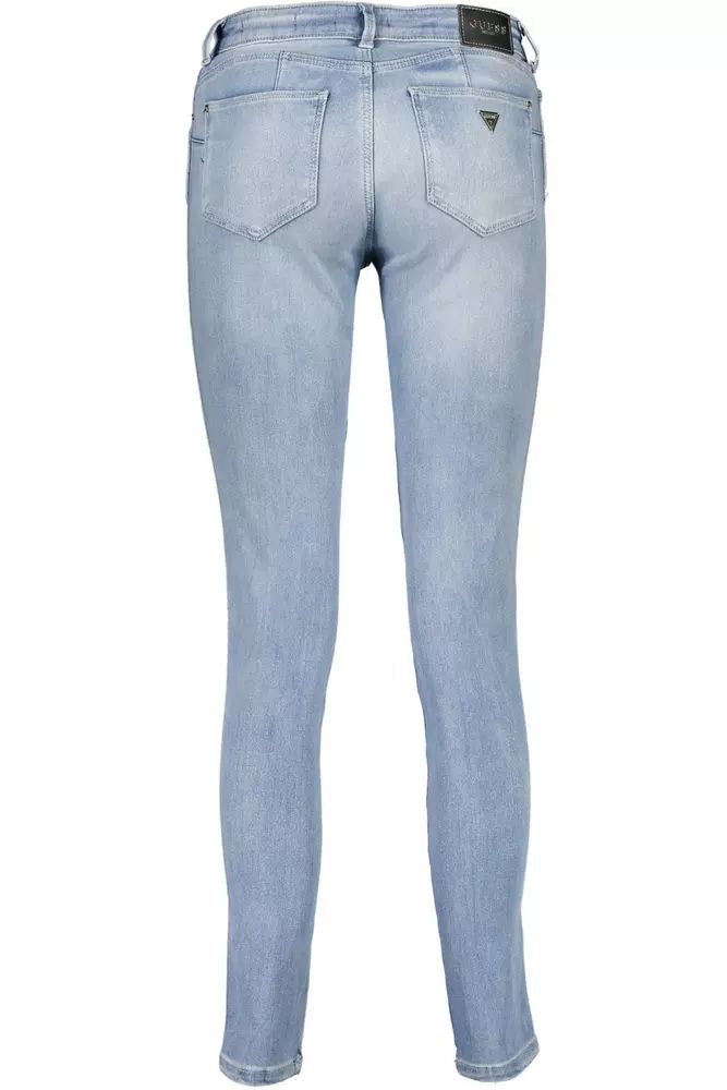 Guess Jeans Chic Light Blue Denim for Sophisticated Style