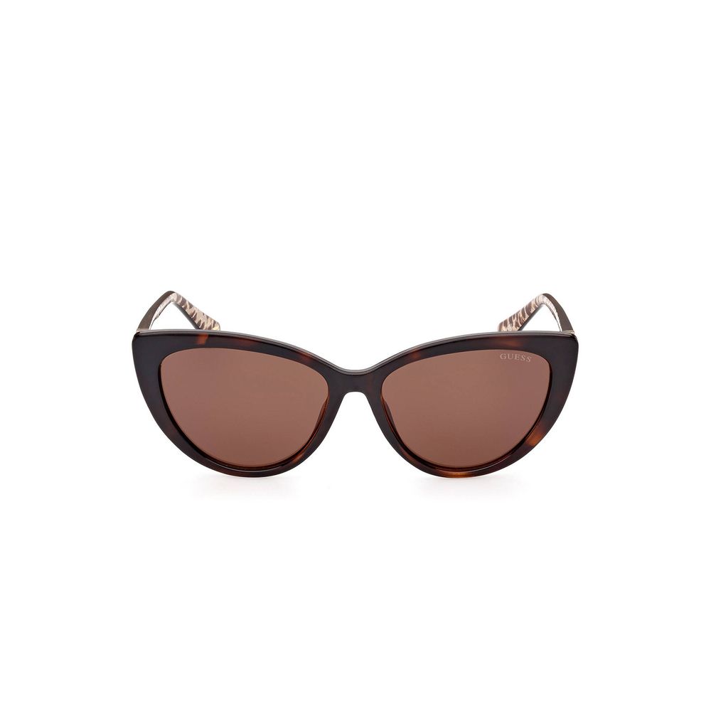 Guess Jeans Chic Teardrop Brown Lens Sunglasses