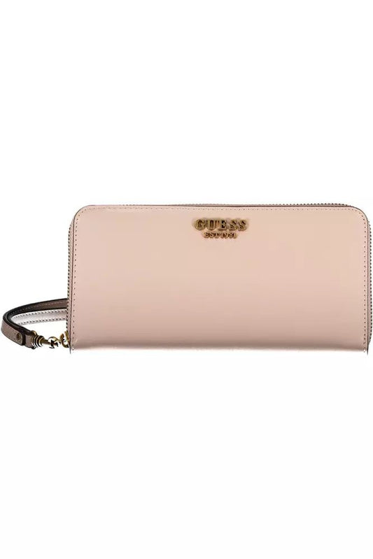 Guess Jeans Elegant Pink Multipurpose Ladies' Wallet