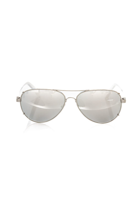 Frankie Morello Elegant Aviator Eyewear with Smoked Lenses