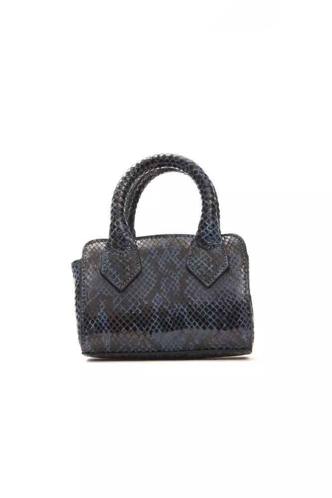 Pompei Donatella Chic Python Print Mini Tote Elegance